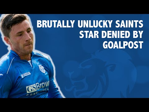 Brutally unlucky Saints star denied by goalpost