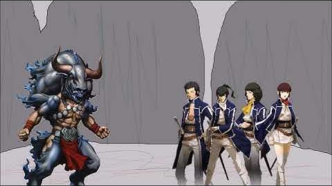 Fighting Minotaur (Reupload)