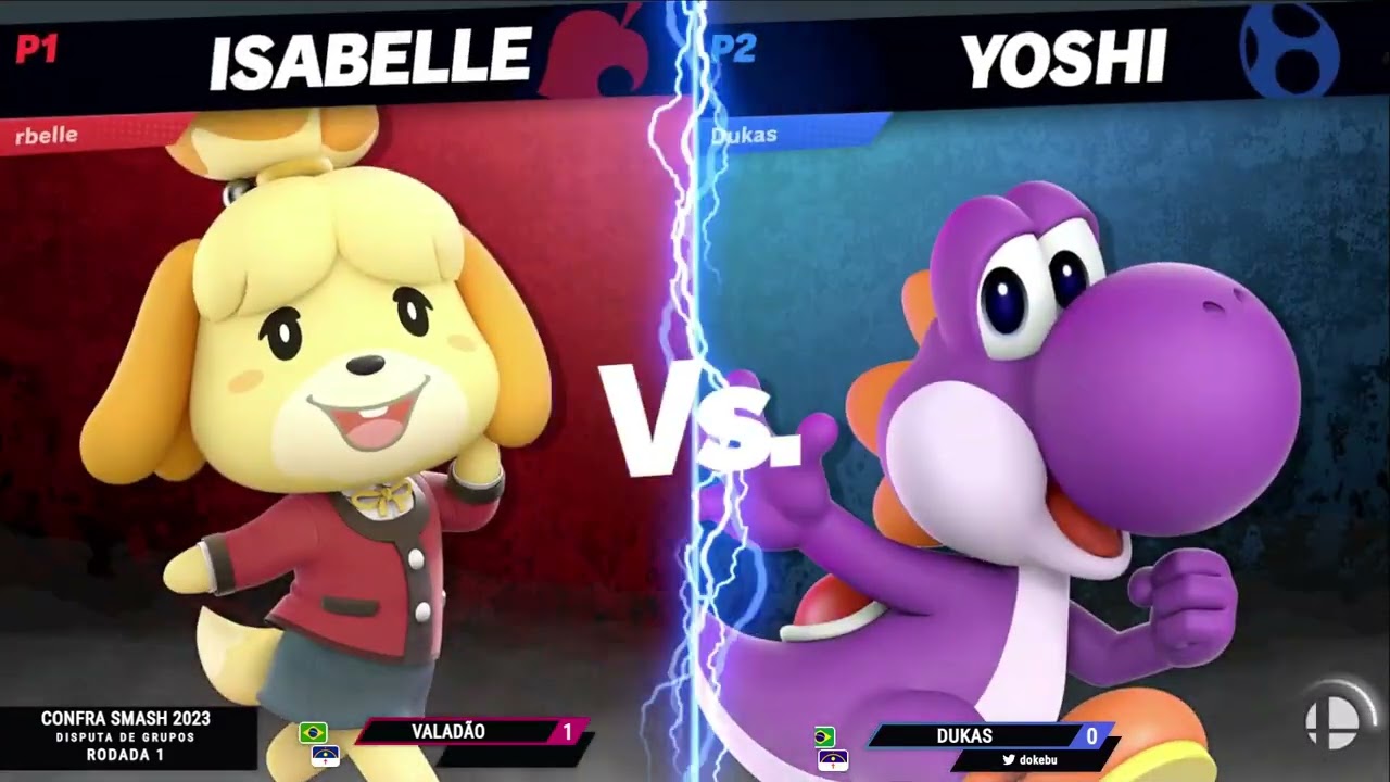 Confra Smash Recife 2023 - Valadão (Isabelle) vs Dukas (Yoshi) - Pools