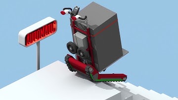 Domino Stair Climbing Robot - Training Video