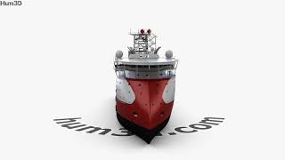 Well intervention Vessel SKANDI CONSTRUCTOR 3D model by 3DModels.org