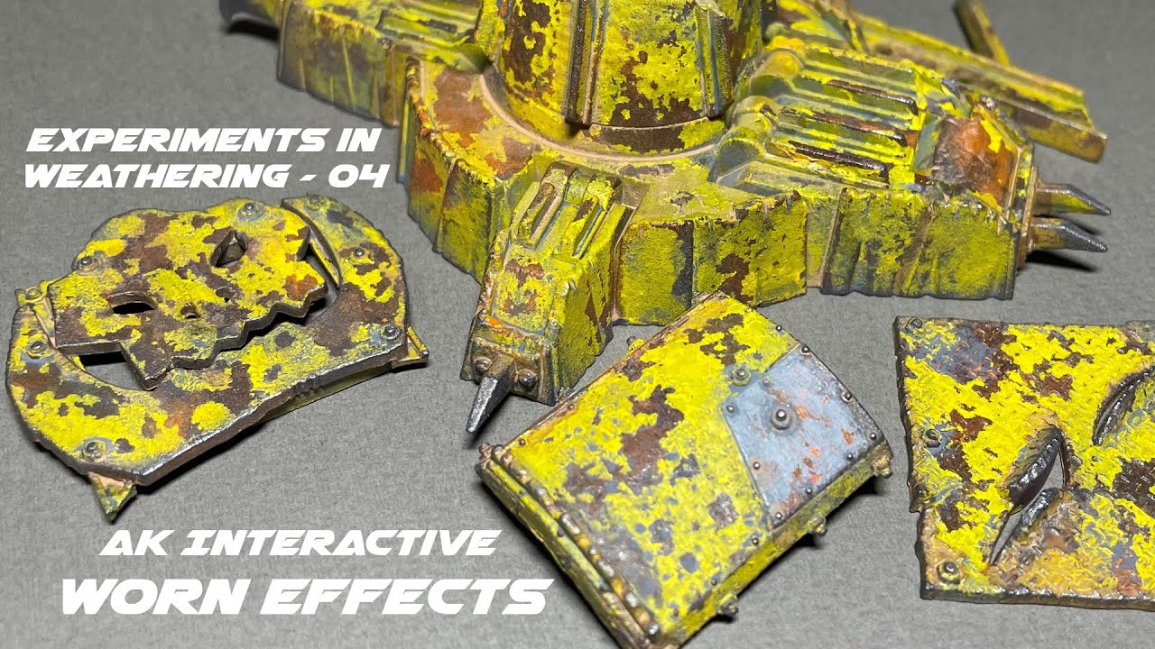 Experiments In Weathering - 04 AK Interactive Worn Effects - YouTube