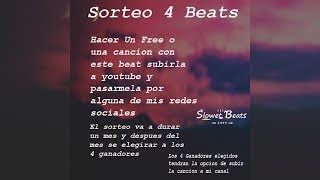 Base De Rap | Chill Rap Beat | Sorteo De 4 Beats | Hip Hop Instrumental | Prod Slowet Beats
