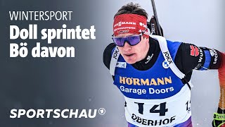 Biathlon: Doll fliegt zu Sprint-Heimsieg in Oberhof  | Sportschau