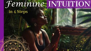 goddess: develop better intuition | connect to higher self #divinefeminineenergy