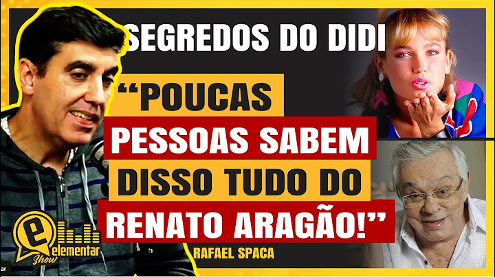 NAMORO COM XUXA? BRIGA COM CHICO ANYSIO? OS SEGREDOS DE RENATO ARAGÃO! | SPACA #cortes #podcast