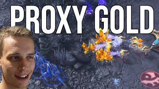 Proxy NEXUS On OPPONENTS GOLD (StarCraft 2) Cheesiest Man Alive
