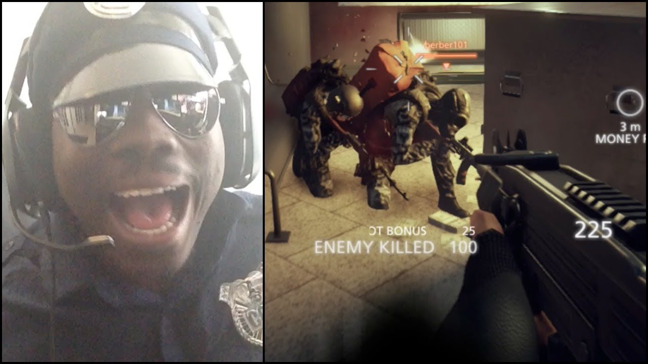 Battlefield Hardline PS4 Beta Multiplayer Blood Money Gameplay - Cop QJB Joins The Criminals qjb nba