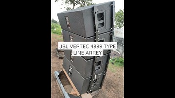 JBL VERTEK 4888 TYPE LINE ARREY 2 WAY DUAL 12 DUAL HF, COMPLETE AND EMPTY CABINET AVAILABLE