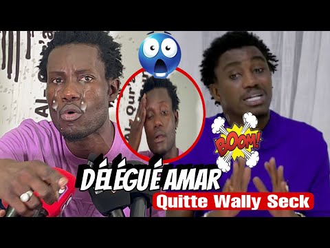 Dernière minute: Delegué Amar quitte Wally Seck découvrez la raison absurde