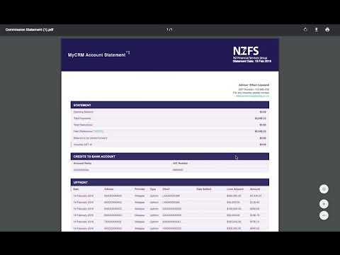 MyCRM NZ - Commissions