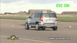 : Euro NCAP | Skoda Yeti | 2010 | ESC test