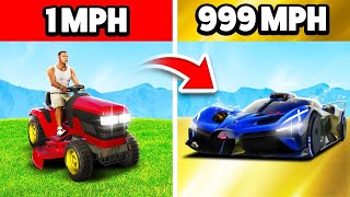 Upgrading SLOWEST To FASTEST CAR In GTA 5!