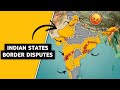 Why This States are FIGHTING With Eachother | Inter State Border Disputes In India | Border Dispute