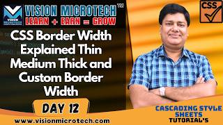 CSS Border Width Explained | Thin Medium Thick and Custom Border Width