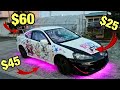 How Much Does It Cost To Be A RICER?? - Ricer Shopping Cart