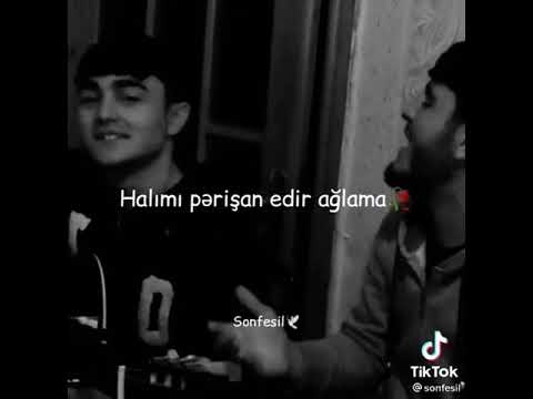 Kipriklərin nəmli nəmli enəndə halımı pərişan edir ağlama🥀🎶