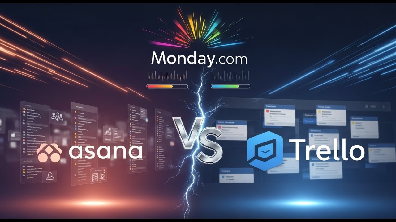 Asana против Trello против Monday.com: Управление проектами
