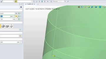 JPTech - ZW3D - Create Cylinder - 20181016