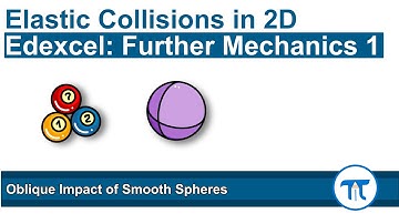 A Level Further Maths | Further Mechanics 1 | Oblique Impact of Smooth Spheres