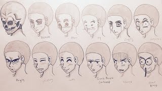 How to Draw Manga Facial Expressions