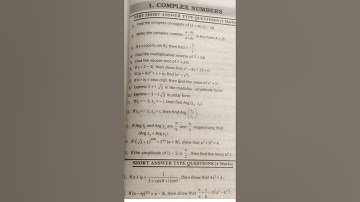 maths 2a  complex numbers imp questions for ap/ts students , inter second year/class 12/ subscribe