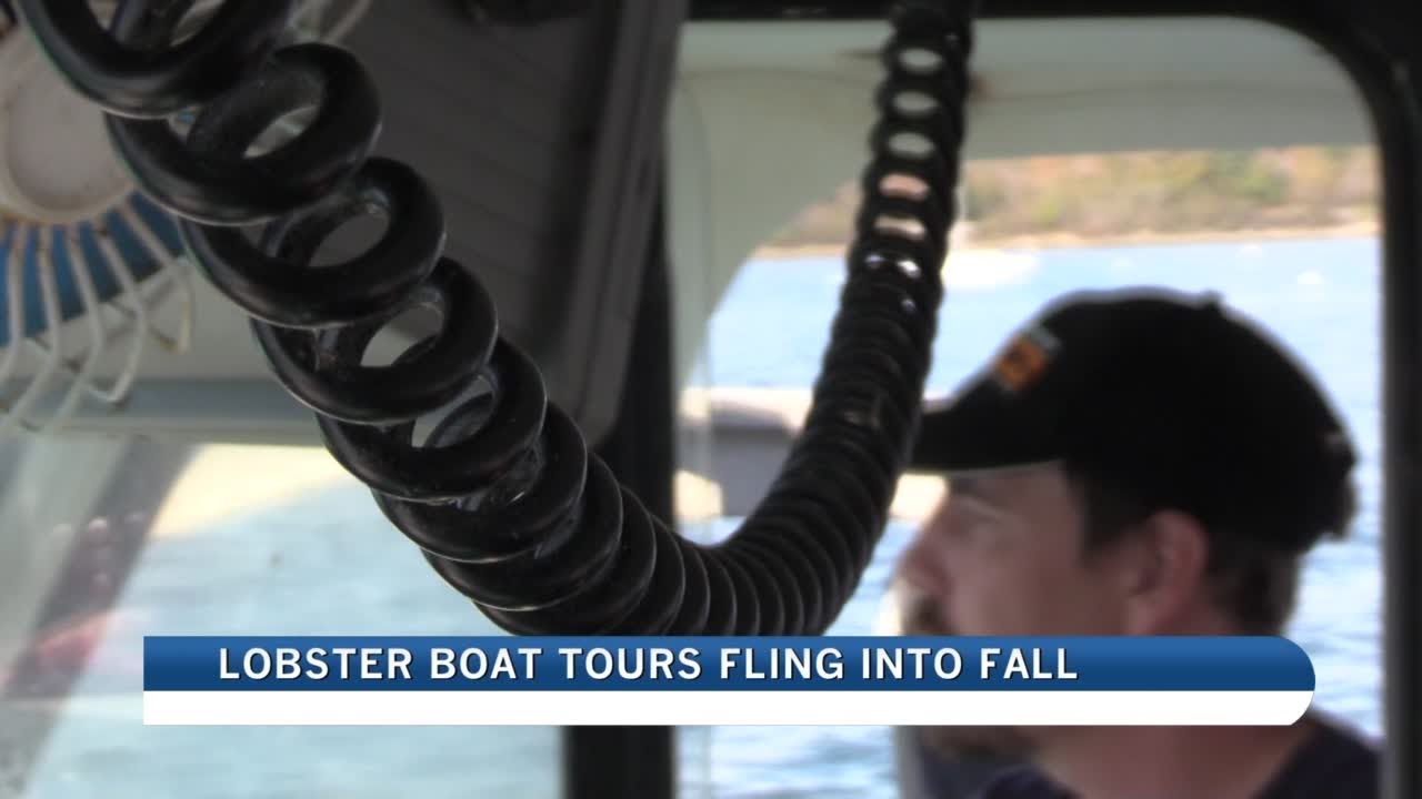 Buggin ME Boat Tours flinging into fall