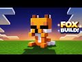 I Built a FOX in Minecraft! (Block by Block Tutorial)