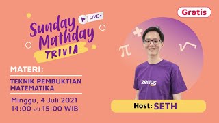 Teknik Pembuktian Matematika | #SundayMathday