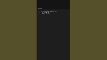 Python | How to make a Fibonacci sequence generator #shorts