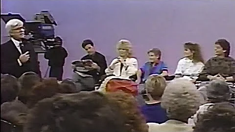 Cast of "Growing Pains" on Donahue-1988