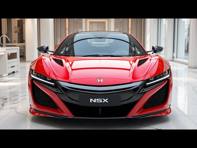 Honda NSX 2025: A shocking evolution that will completely rewrite