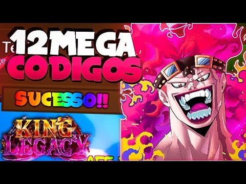 SAIU 16 MEGA CÓDIGOS *FUNCIONANDO* NO KING LEGACY  KING PIECE - (NOVO UPDATE  4.7 JUNHO 2023) BRZ 