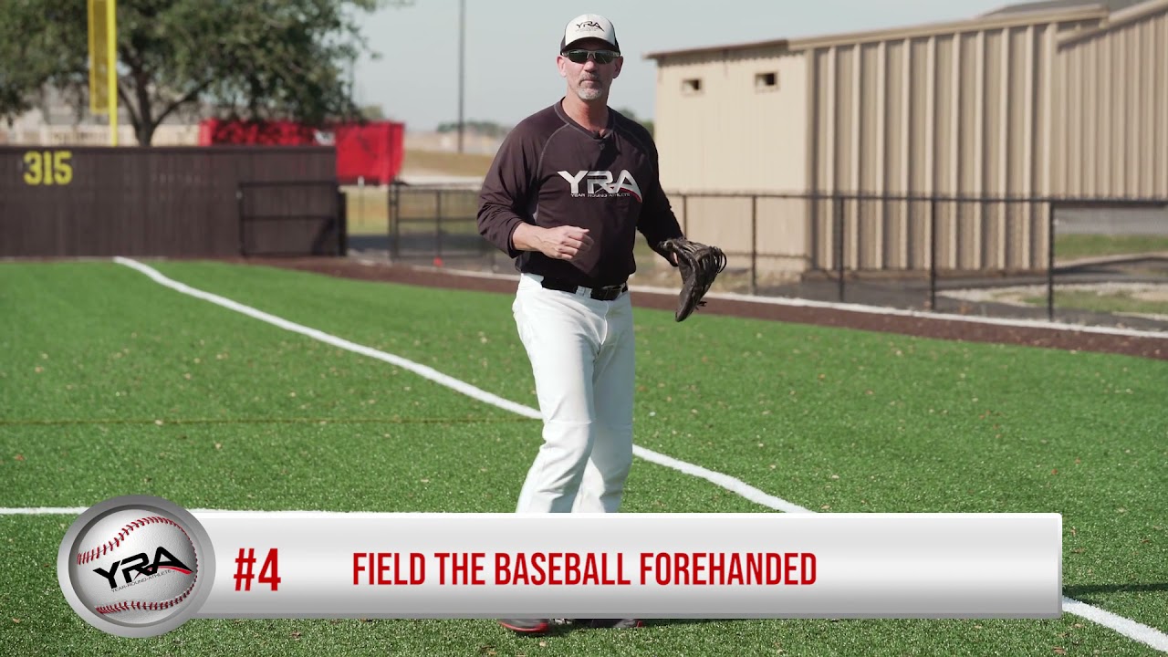 Baseball Double play from behind first base on a ball hit to your left