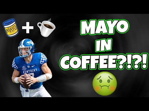 Reaction to Will Levis Putting MAYO In His COFFEE!