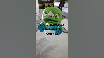 Hangrees poop slime 😂😂