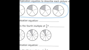 Everyday Math, 4th Grade, Home Links 7.3 "Multiplying Unit Fractions" page 195