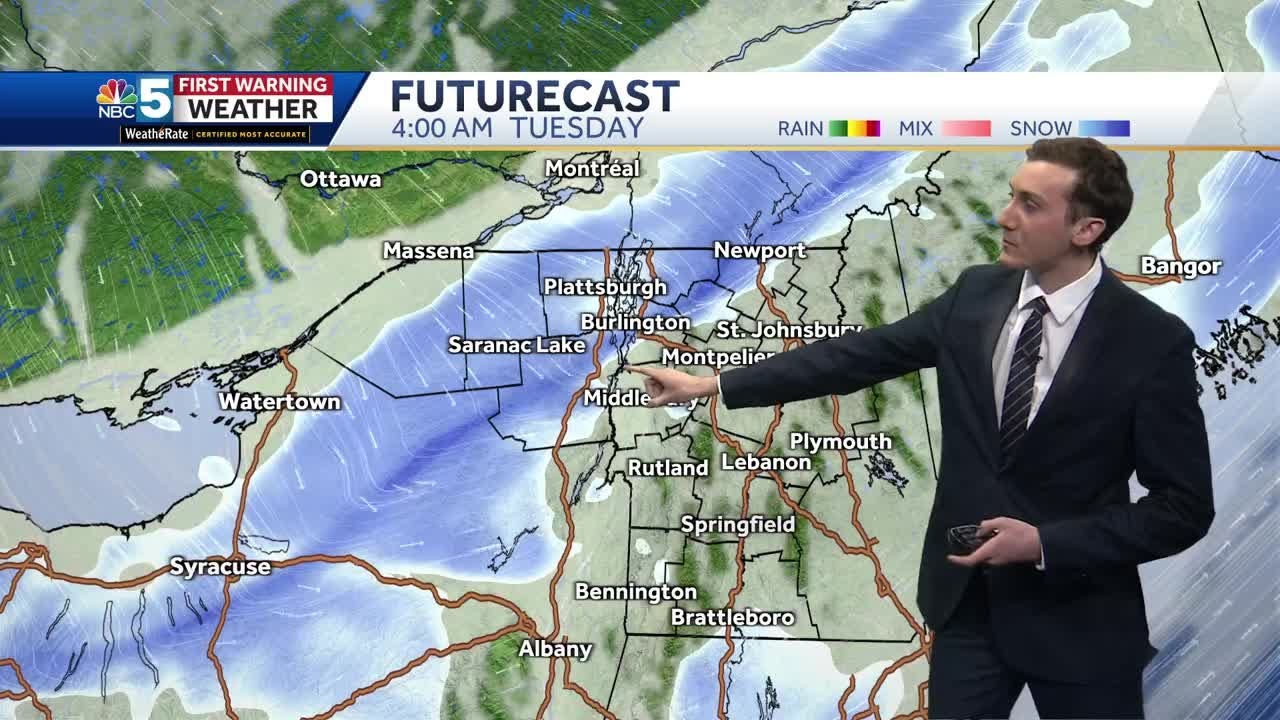 Video: Arctic front brings snow squalls Tuesday morning (01-26-25 ...