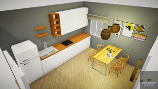 3D Floor Plan - Home Designer - Architecture (Trailer: Kitchen) screenshot 3