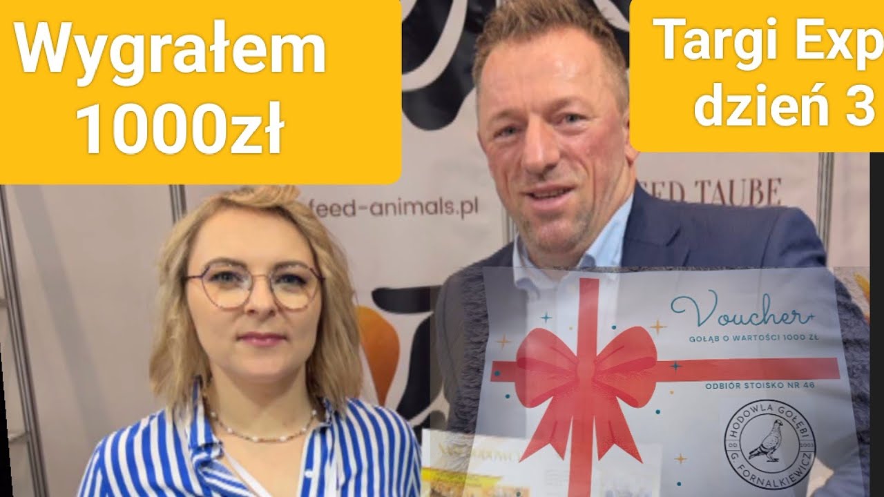 Targi ExpoGołąb Katowice 2026 - nagrody za konkursy - dzień 3