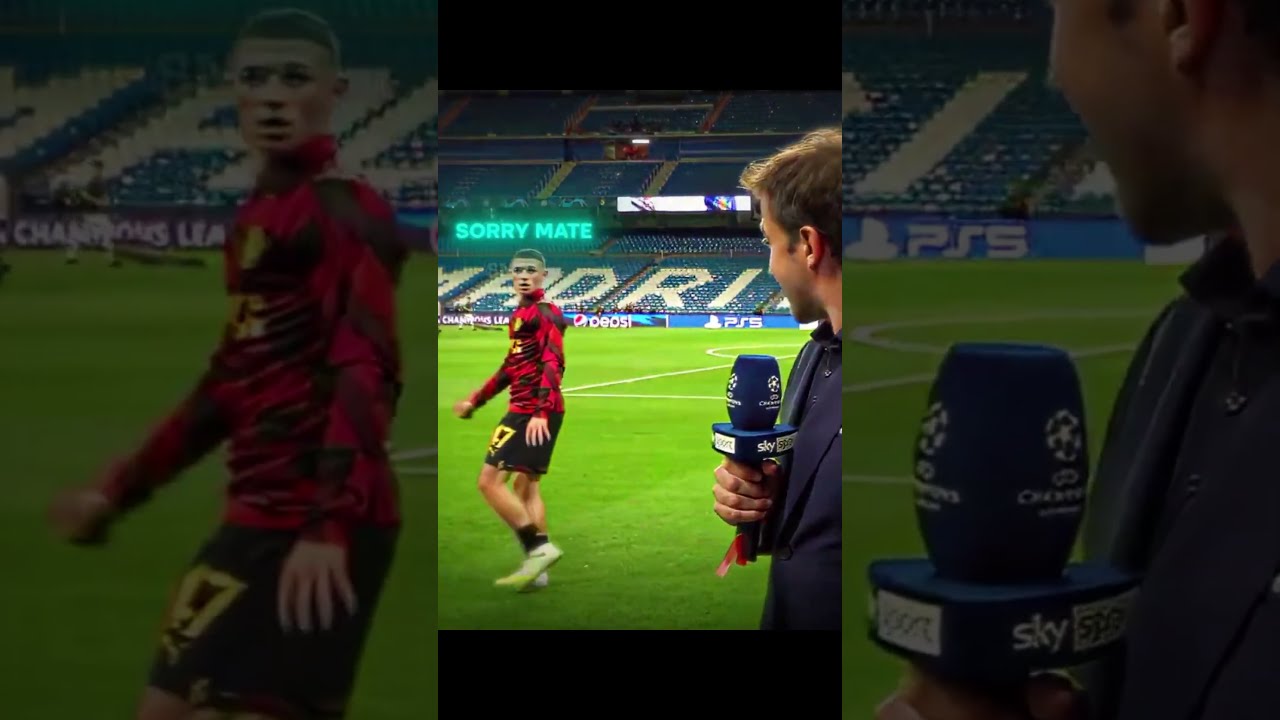 Foden Forgot It Was Del Piero Football Shorts Edit Delpiero Philfoden Moments Viralvideo