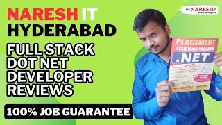 Best dotnet training institute in hyderabad || Naresh it full stack dotnet || Naresh it placements