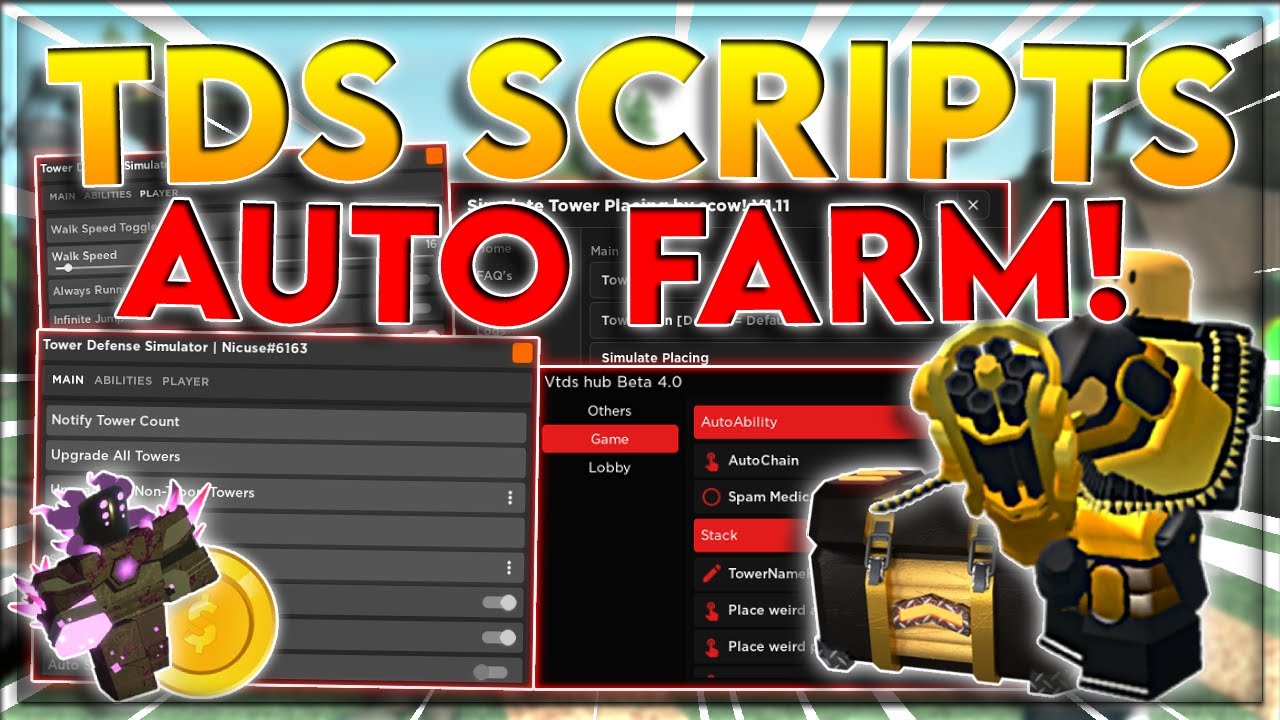 🎄XMAS!🎄] Tower Defense Simulator Script Hack Auto Farm, Auto Place &  Upgrade - Roblox Pastebin 2022 