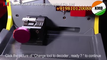 KMD 【SEC E9】How to do calibration for #3 Jaw   Single sided key clamp