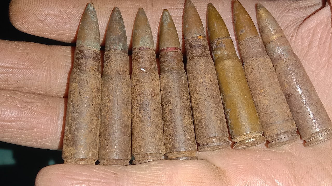 😱 Russian AK-47 Bullets gun powder 8