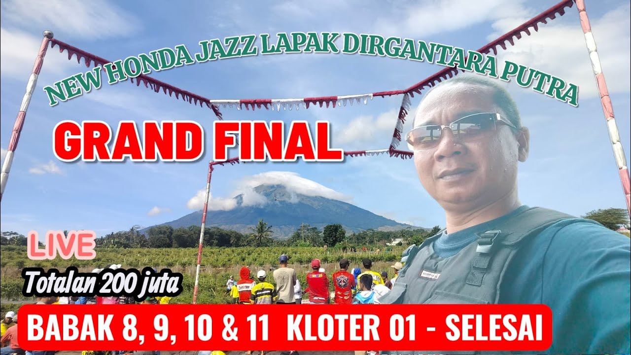 #GRAND_FINAL new honda jazz babak 8,9,10, LAPAK DIRGANTARA TEMANGGUNG