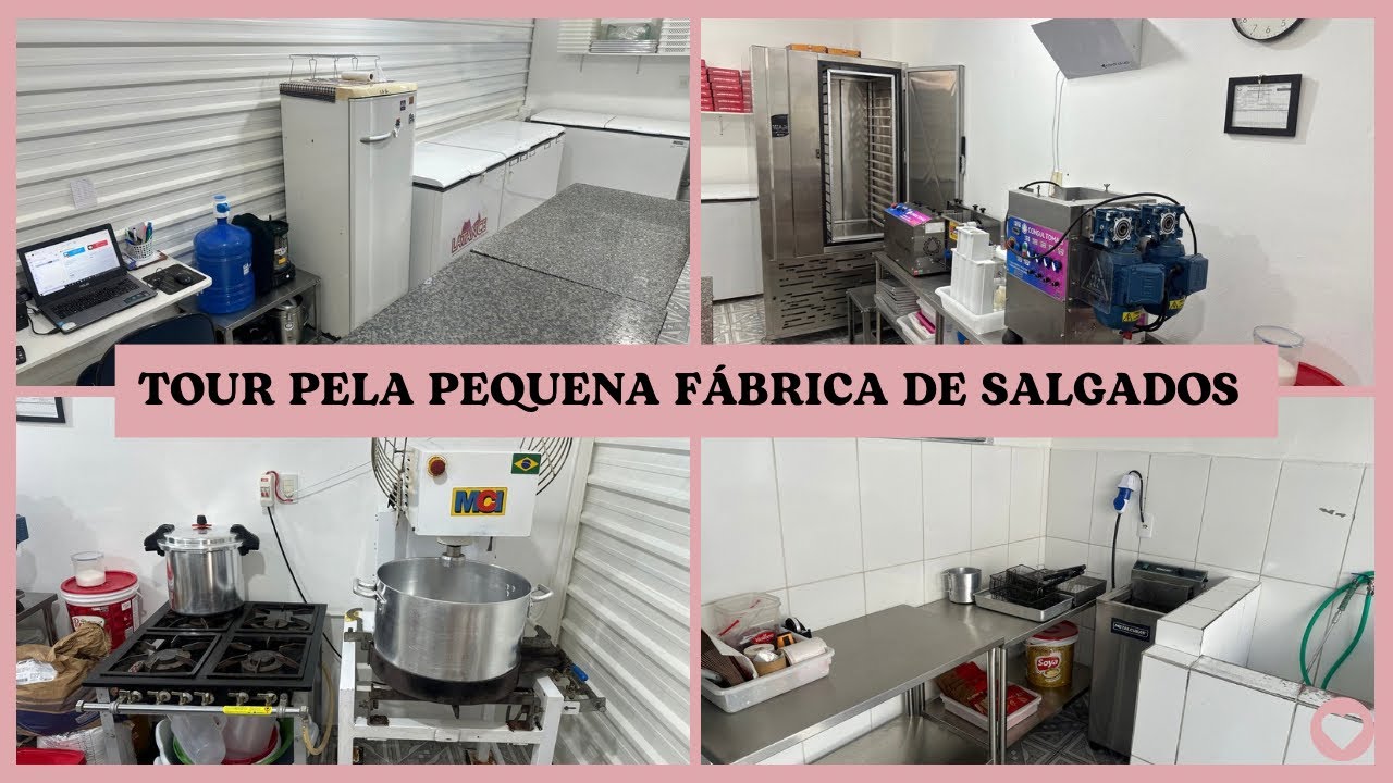 TOUR PELA NOSSA FÁBRICA DE SALGADOS 🙏🏻😍 (atualizado)