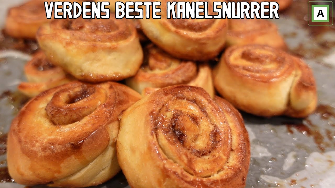 VERDENS BESTE HJEMMEBAKTE KANELBOLLER