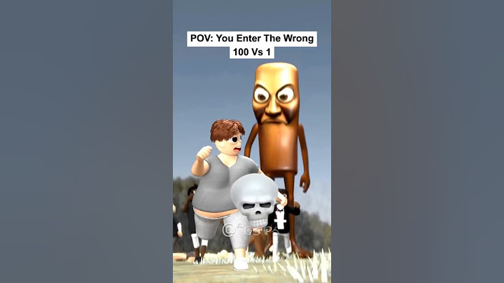 POV: You Enter The Wrong 100 Vs 1