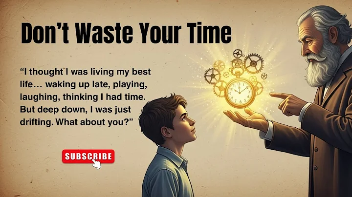 Don't Waste Your Time || Learn English Through Motivation 🔥 || Graded Reader || Listening Practice✅️